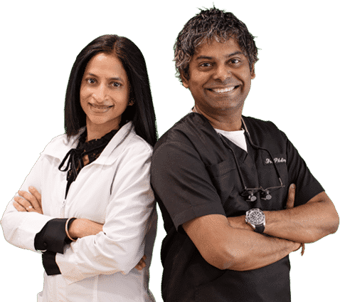 Dr. Arvind Philomin and Dr. Divya Adusumilli from Esthetix Dental Spa are the team for your smile makeover in NY