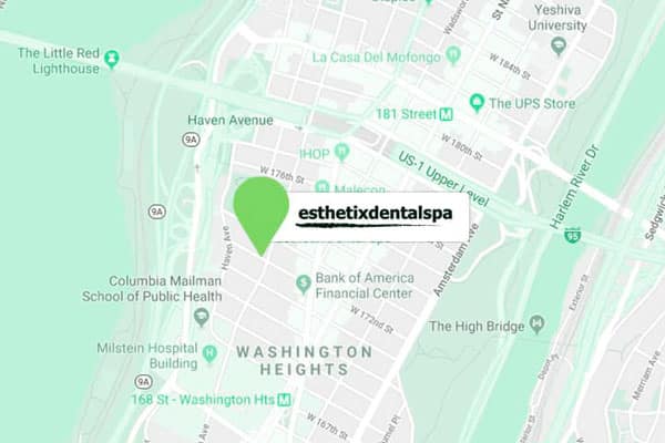 Visit Esthetix Dental Spa at 285 Fort Washington Ave, New York map