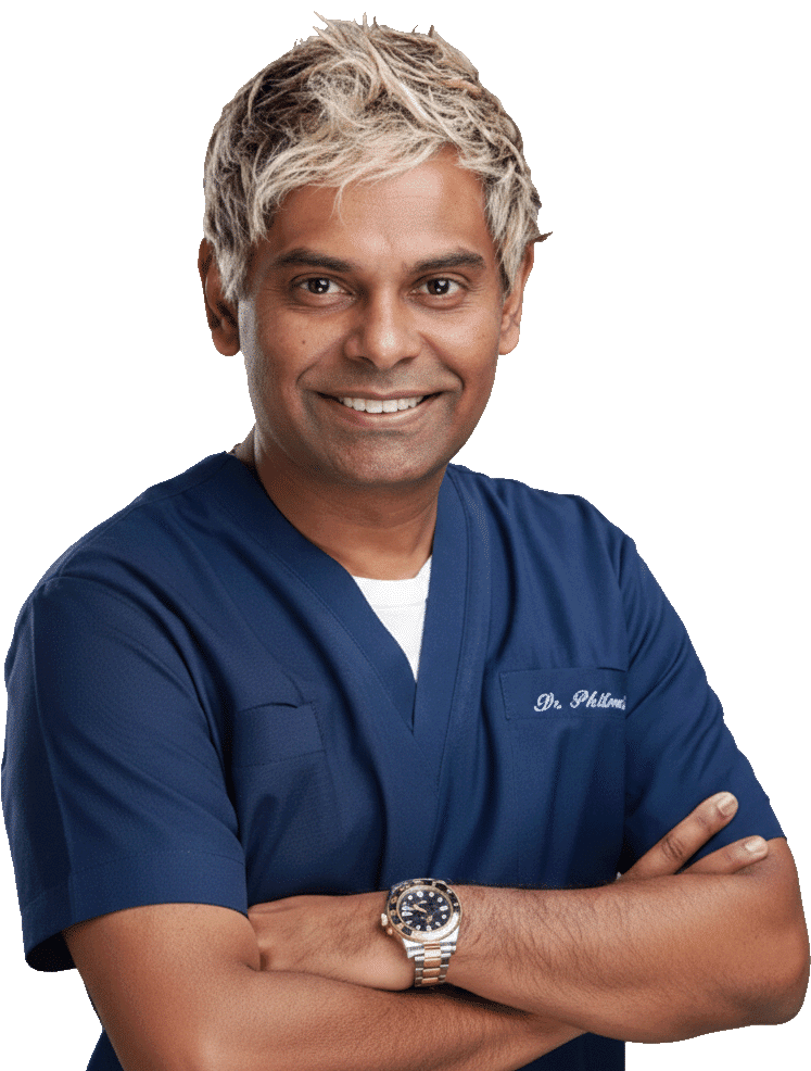 Dr. Arvind Philomin, Dentist at Esthetix Dental Spa